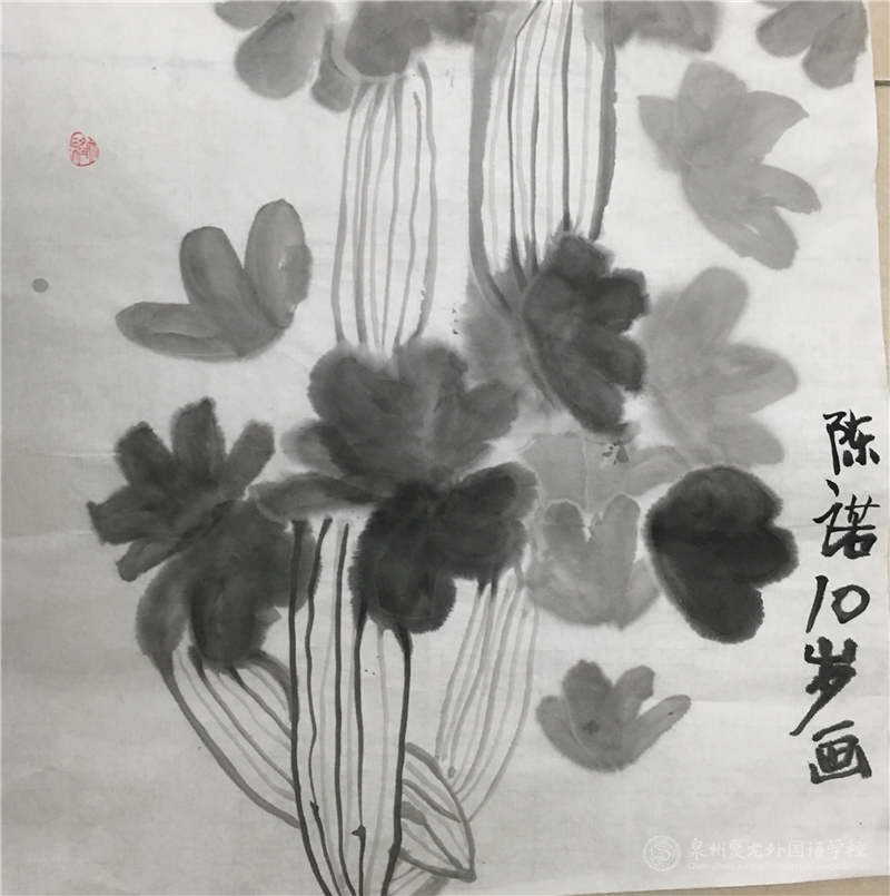 名稱：《絲瓜》   作者：305班陳諾同學(xué)