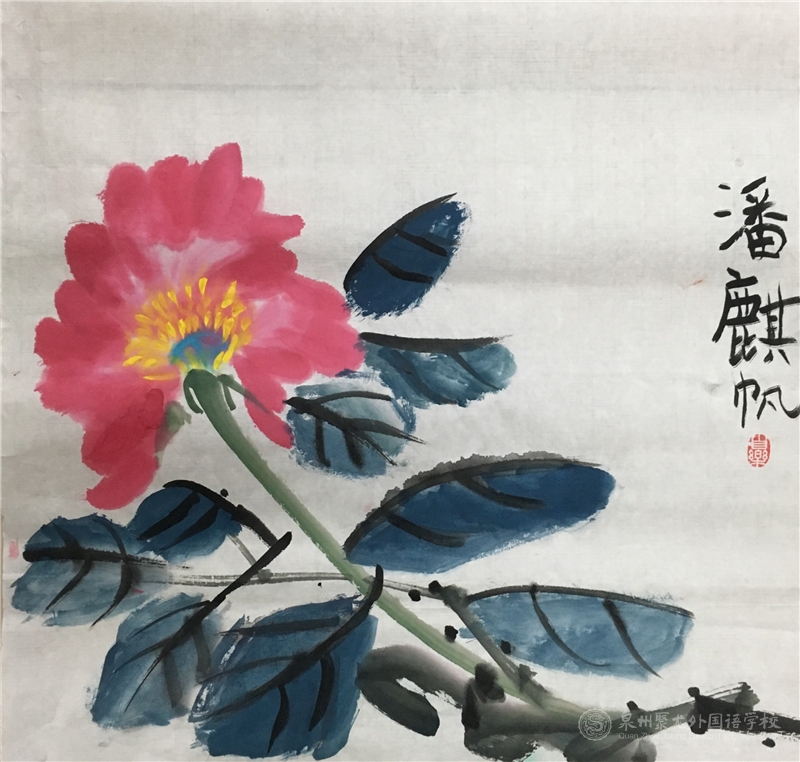 名稱：《牡丹》   作者：304班潘麒帆同學(xué)