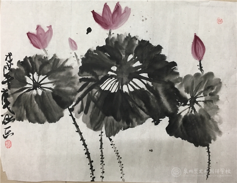 名稱：《荷》   作者：508班唐弋涵同學(xué)